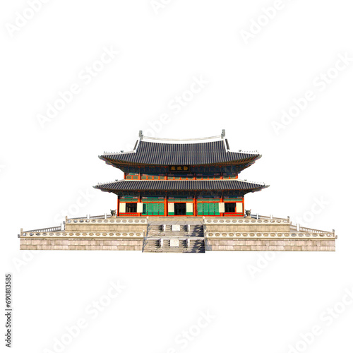 Canvas Print geunjeongjeon