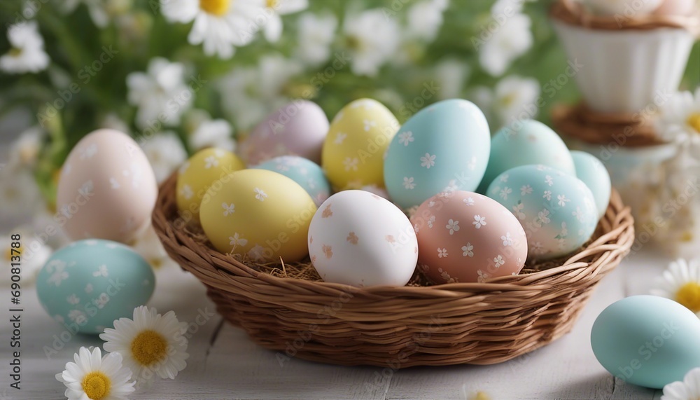 Spring Easter Egg Basket