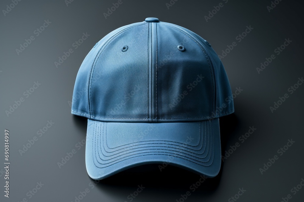 Baseball cap mockup. Background with selective focus and copy space Baseball cap mockup. Background with selective focus and copy space