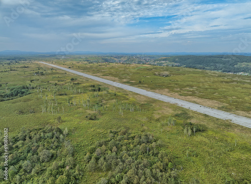 Nature Overtaking Zeljava Airfield photo