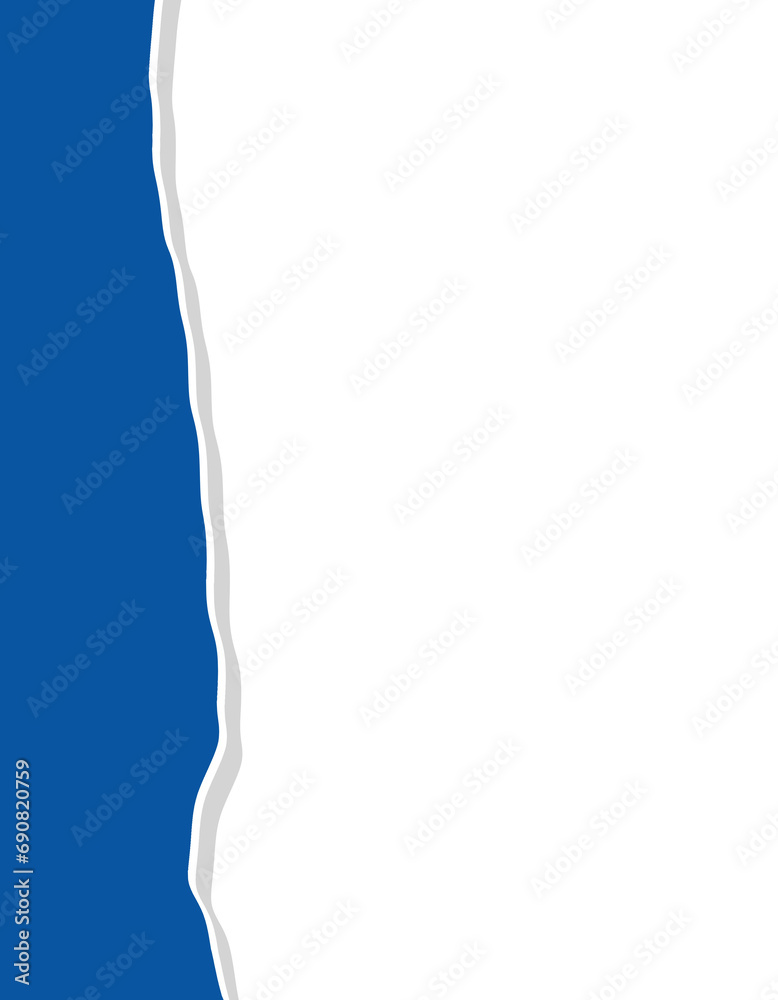 Obraz premium Torn paper illustration