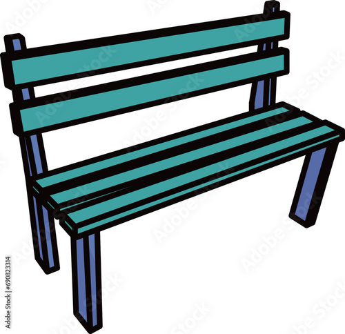ベンチ（bench）(eps)