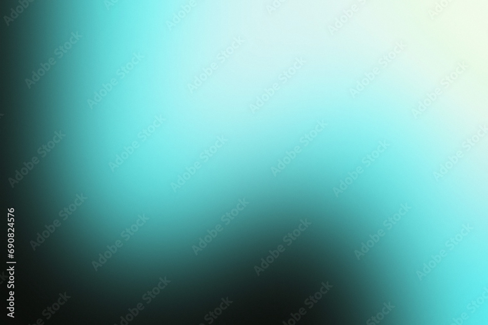 Obraz premium turquoise gradient background. web banner design. dynamic background with degrade effect in green