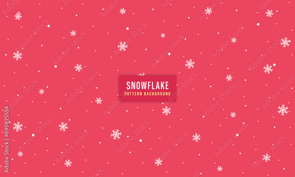 vector snowlakes wrapping paper pattern wallpaper with pink background vector snowlakes wrapping paper pattern wallpaper with pink background