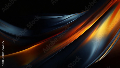 Abstract wave background with 3d style