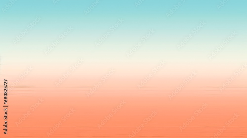 Clean gradient background, combination of sea green, light ocean, pink peach color with linear gradient background on horizontal frame.
