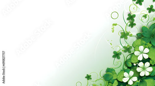 Saint Patrick's Day frame background,,
Lucky Charms A Collection of Shamrock Border Clipart