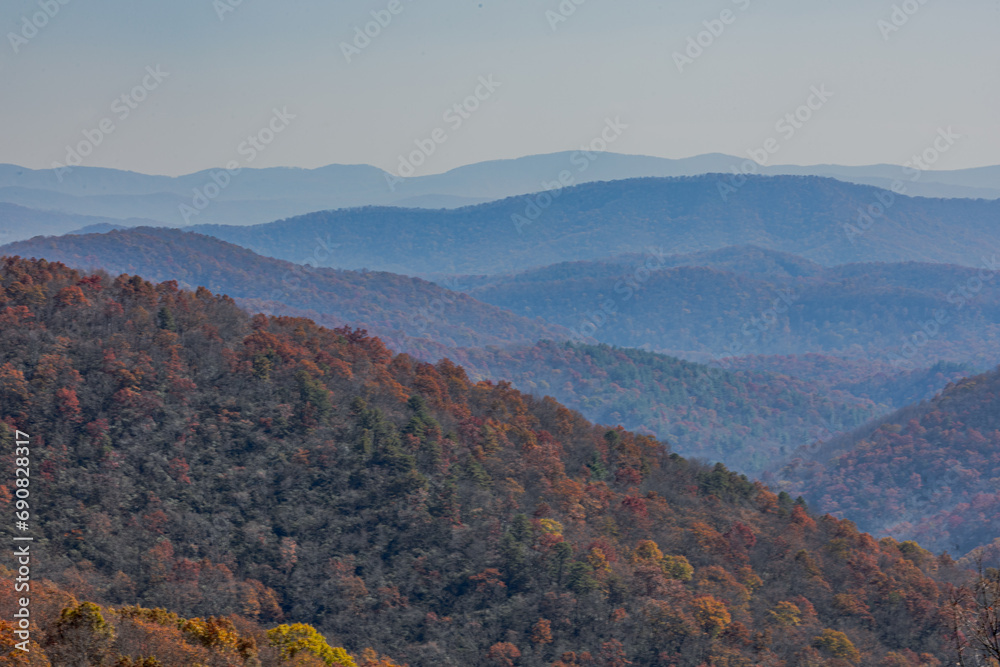 Views from the Blue Ridge Parkway near Asheville, NC Views from the Blue Ridge Parkway near Asheville, NC
