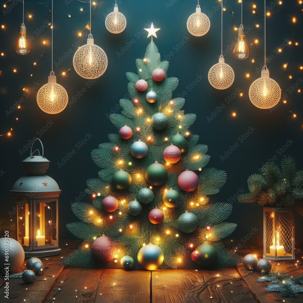 christmas decorations, christmas tree, christmas balls, fairy lights christmas decorations, christmas tree, christmas balls, fairy lights