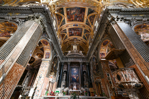Jesus Church (Chiesa del Gesu) - Genoa, Italy © demerzel21