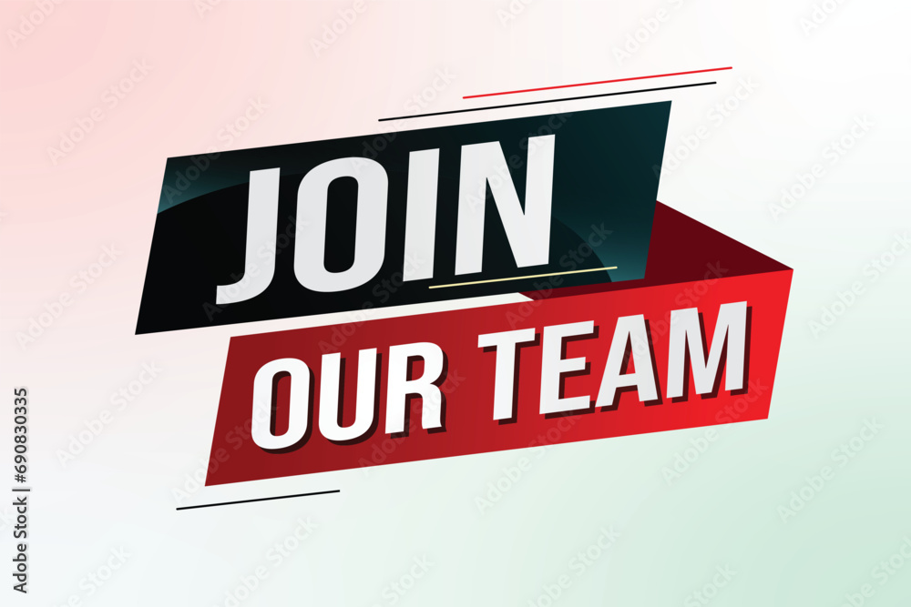 join our team word concept vector illustration with modern futuristic 3d style for landing page template ui web mobile app poster banner flyer background gift card coupon label wallpaper
join our team word concept vector illustration with modern futuristic 3d style for landing page template ui web mobile app poster banner flyer background gift card coupon label wallpaper