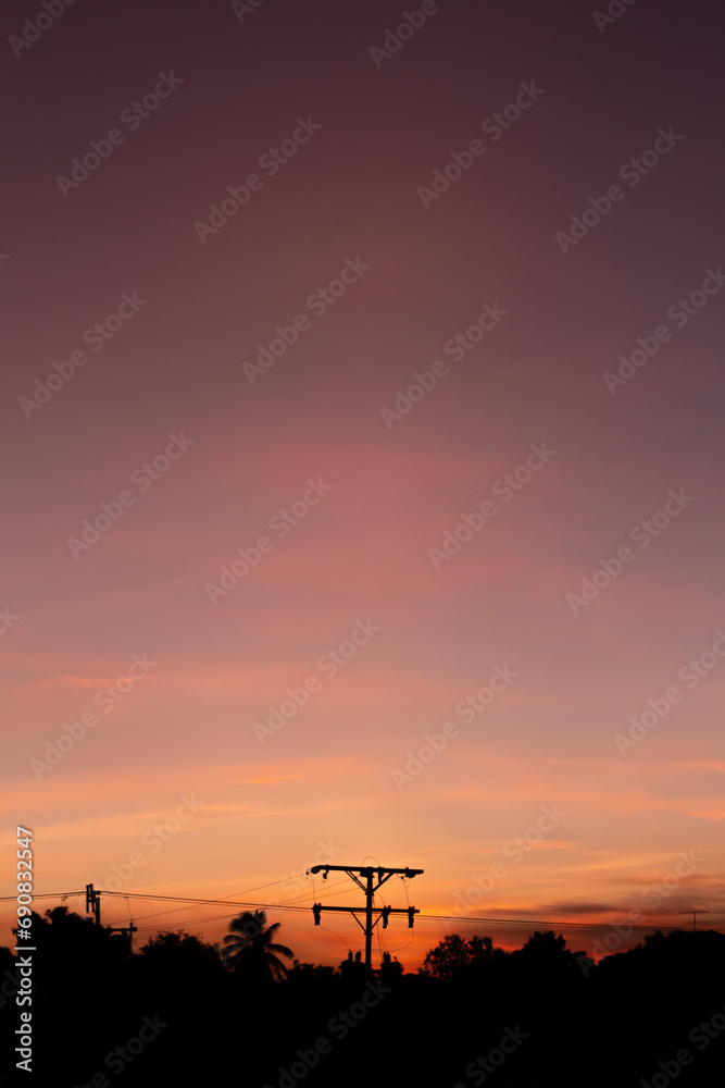 Beautiful sunset or sunrise sky with cloud and sunbeam background. Beautiful sunset or sunrise sky with cloud and sunbeam background.