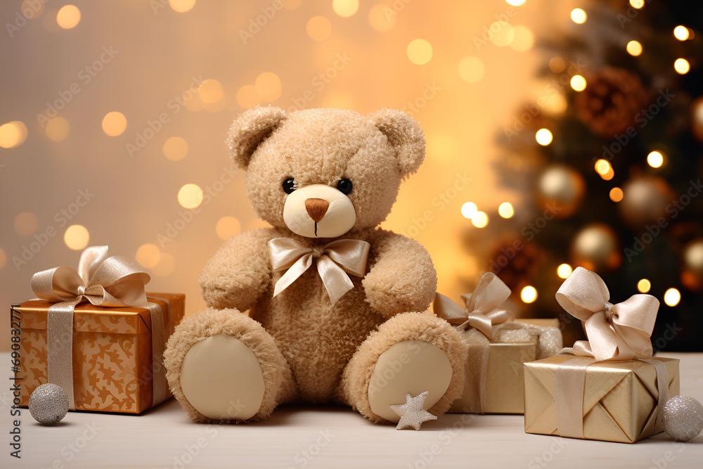 teddy bear with gift box teddy bear with gift box