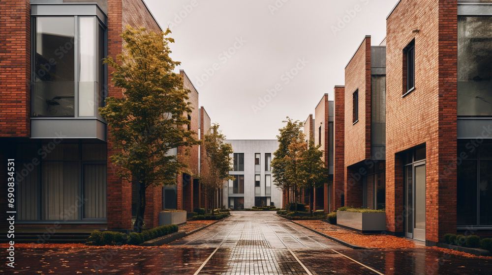 Brick Boulevards: Urban Living in Style, Generative AI