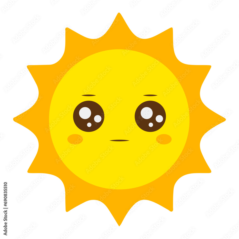 Sun Yellow Vector