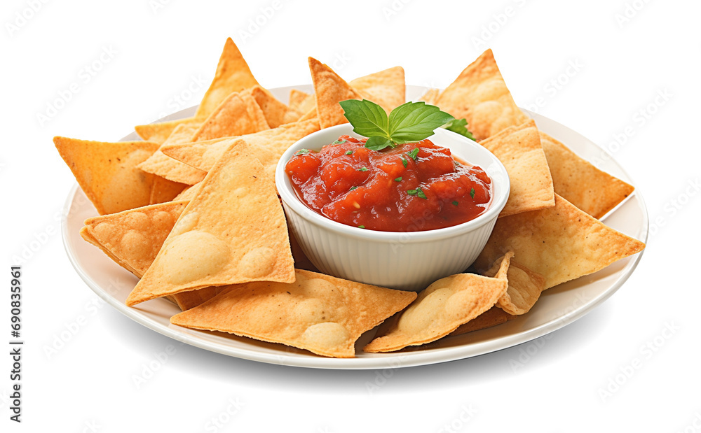 Nachos With Dipping Sauce Isolated on Transparent Background
Nachos With Dipping Sauce Isolated on Transparent Background
