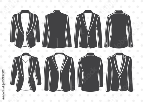 Classic Blazer Clipart, Blazer Svg, Suit Svg, Business Suit Svg, Wedding Suit Svg, Casual Suit Svg, classic blazer Bundle,