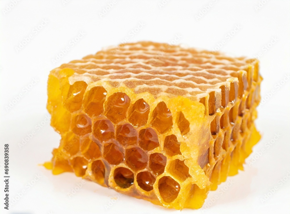 Honeycomb isolated on white background Honeycomb isolated on white background