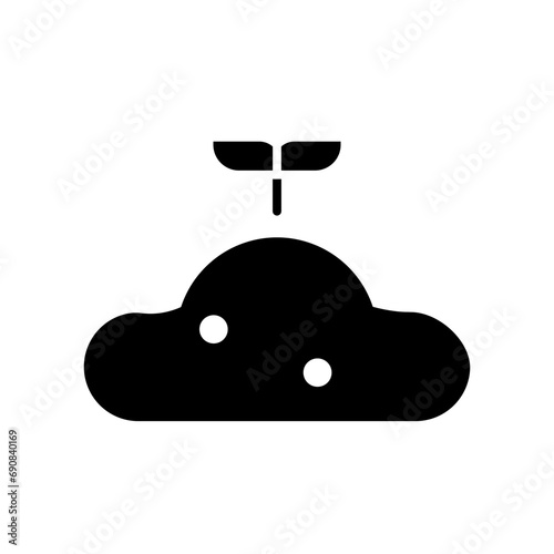 sapling glyph icon