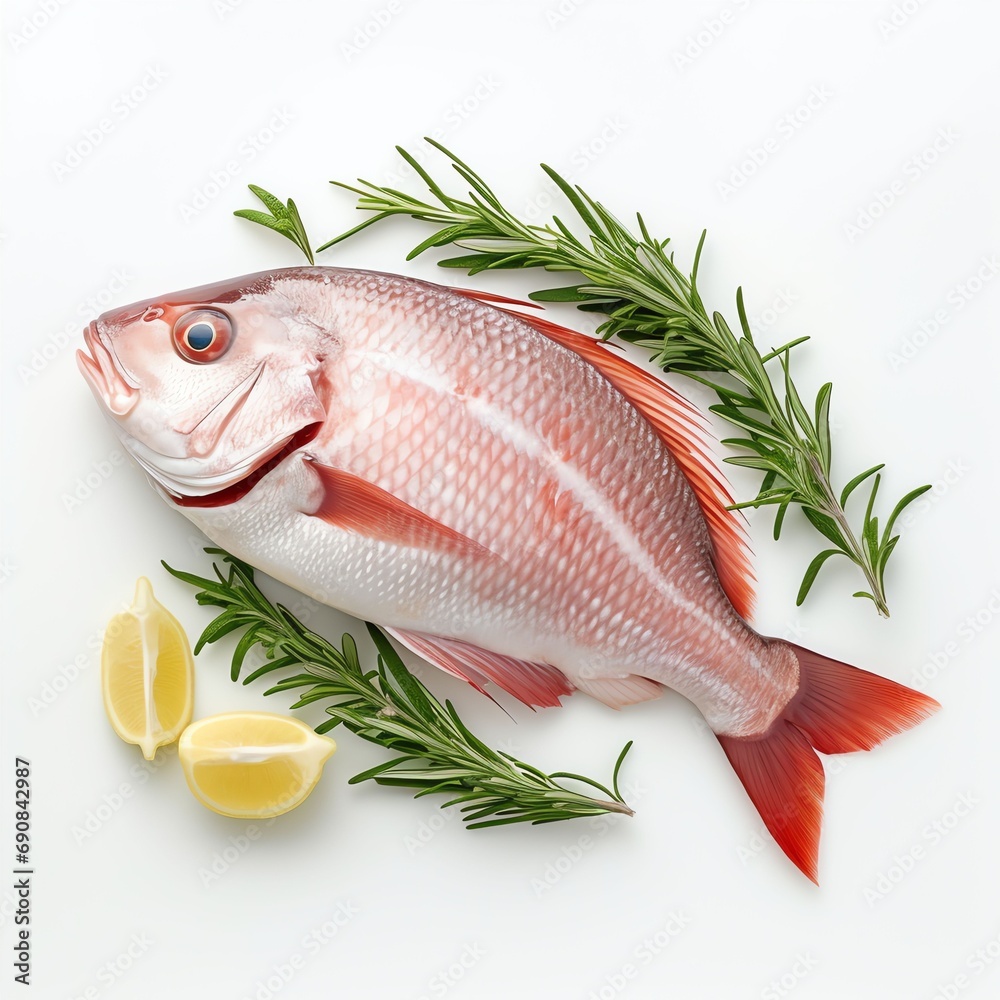 snapper fish steak real photo photorealistic stock snapper fish steak real photo photorealistic stock