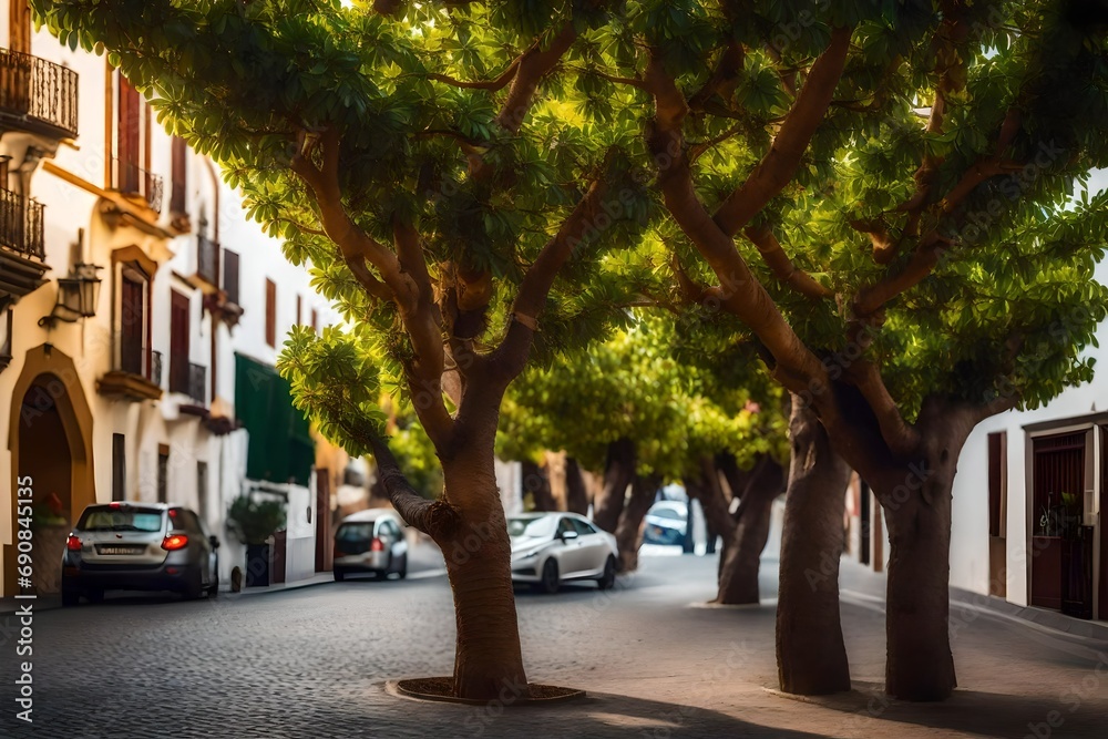 Enchanting street trees