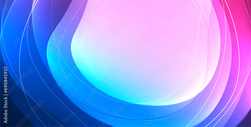 Colorful transparent flowing fluid shapes with glow effect geometric background. Wavy lines round forms. Vector illustration For Wallpaper, Banner, Background, Card, Book Illustration, landing page Colorful transparent flowing fluid shapes with glow effect geometric background. Wavy lines round forms. Vector illustration For Wallpaper, Banner, Background, Card, Book Illustration, landing page