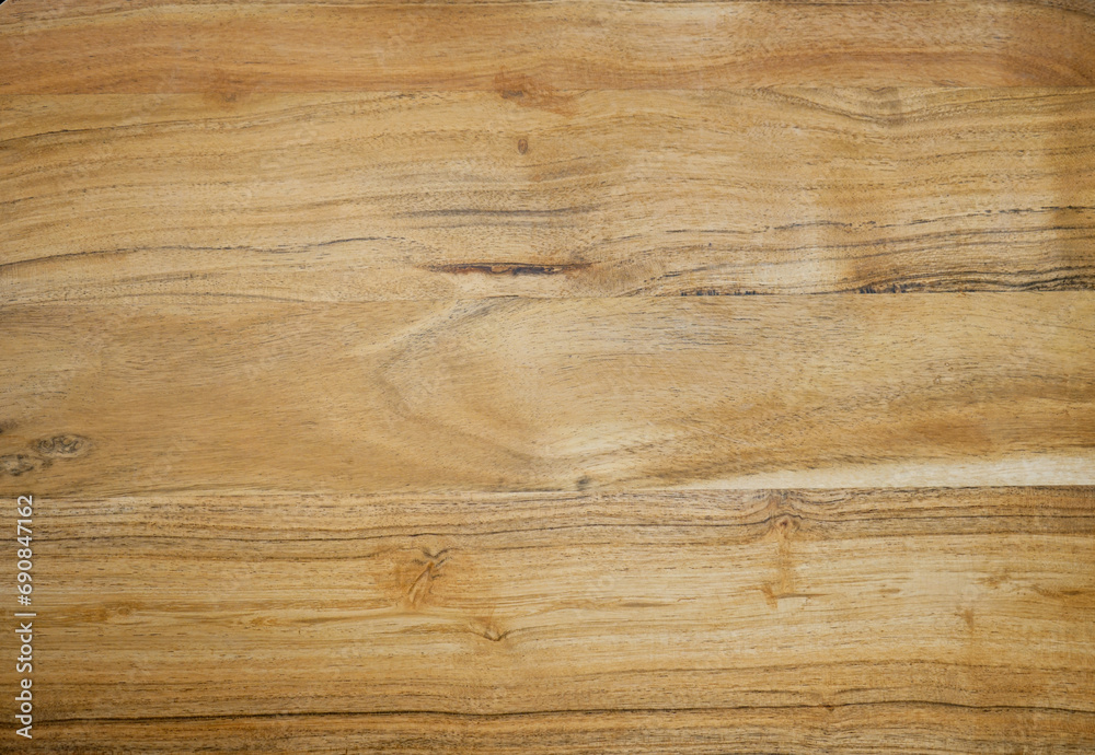 Fototapeta premium Rich wood grain background texture closeup flat view