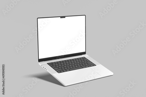 Laptop Screen Blank Mockup