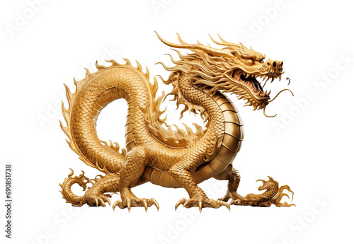 Chinese_dragon_fat_golden_sharp_dark_full_body.