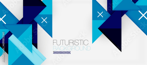 Triangle Vector Background Illustration For Wallpaper, Banner, Background, Card, Book Illustration, landing page