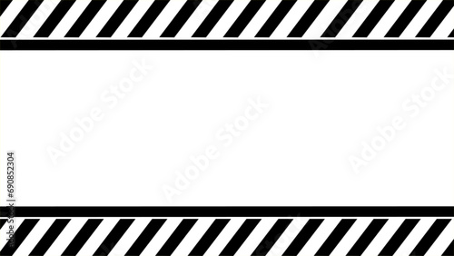 warning tape sign. Caution tape. Warning Background for your design. Abstract warning lines for police, accident, under construction. photo