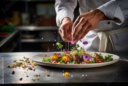 magine you are a chef tasked with creating a dish that combines two seemingly disparate cuisines. Explore the flavor profiles and ingredients of each cuisine  finding creative ways to blend them into 