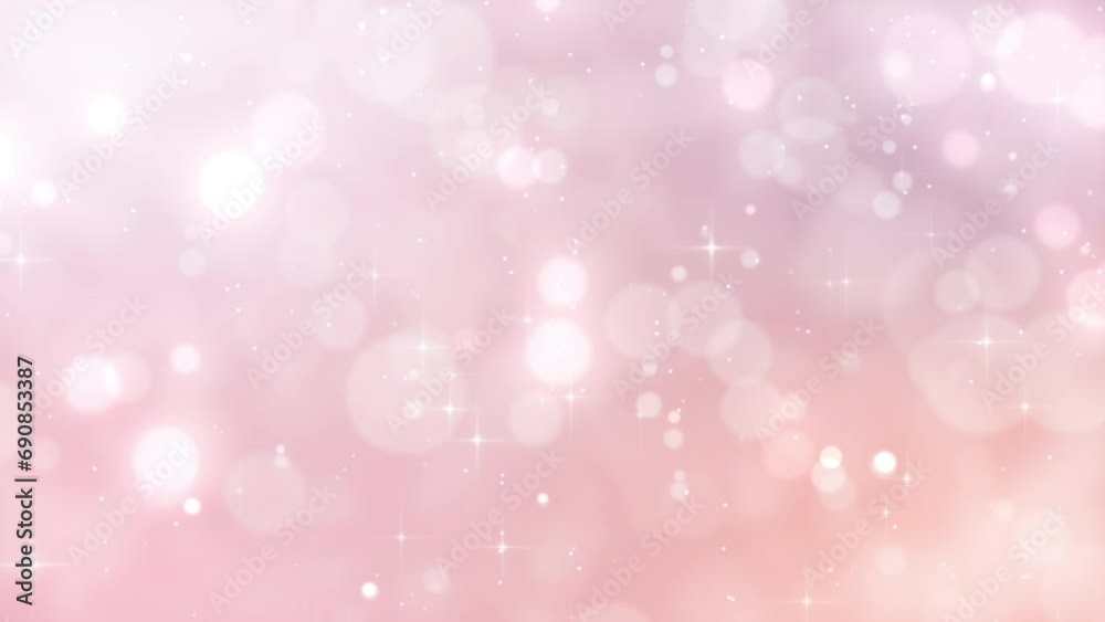 Cute pink glitter. Christmas or Valentine background. Loop video.(072) Cute pink glitter. Christmas or Valentine background. Loop video.(072)