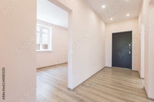 unfurnished house or apartment in bright colors