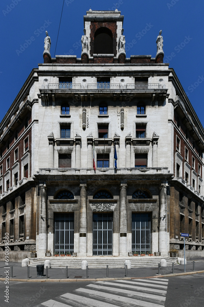 Fototapeta premium Regional Directorate of Revenue for Lombardy