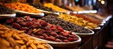 Istanbul's spice bazaar sells traditional dried fruits.
