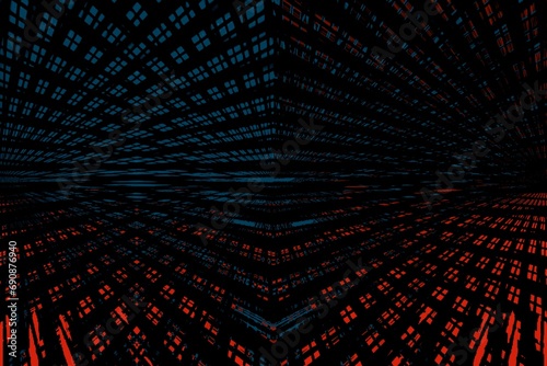 3D Abstract Background with subtle interesting patterns Gradient and random shapes