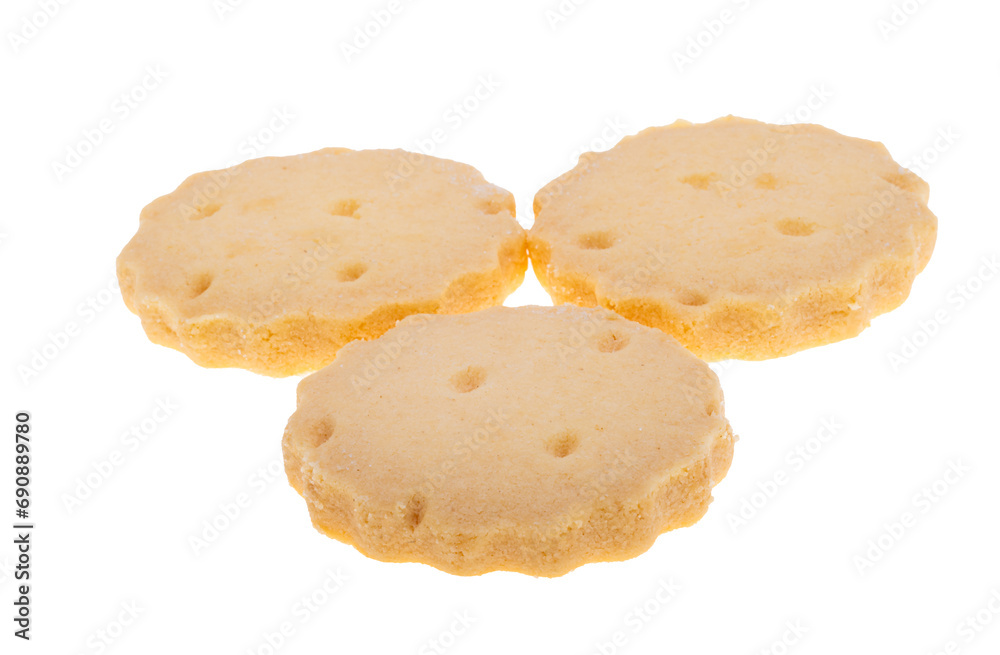 butter cookies isolated butter cookies isolated