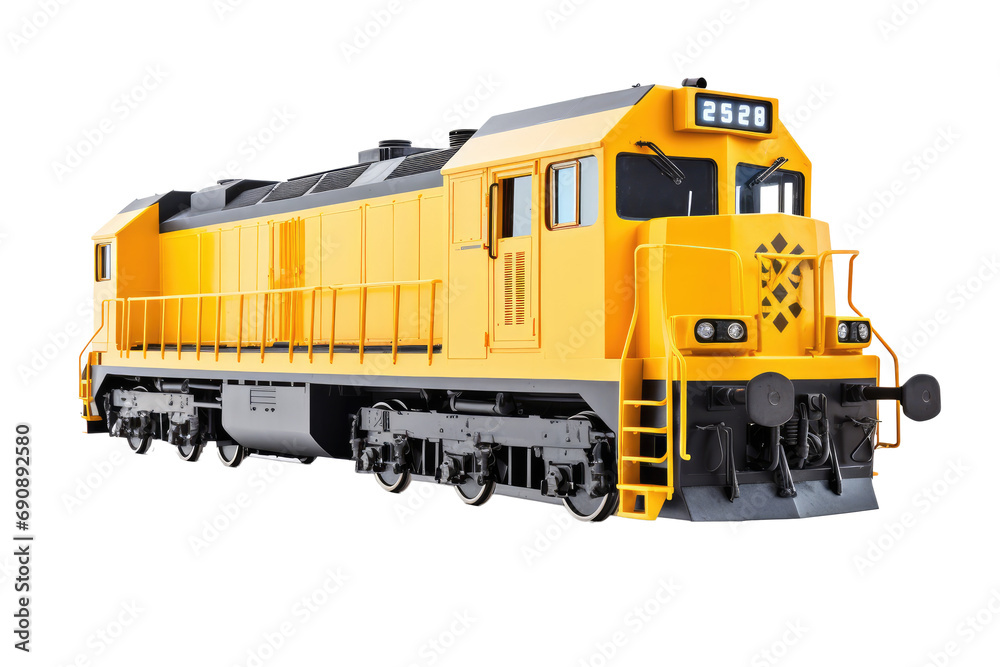 Train and railway 