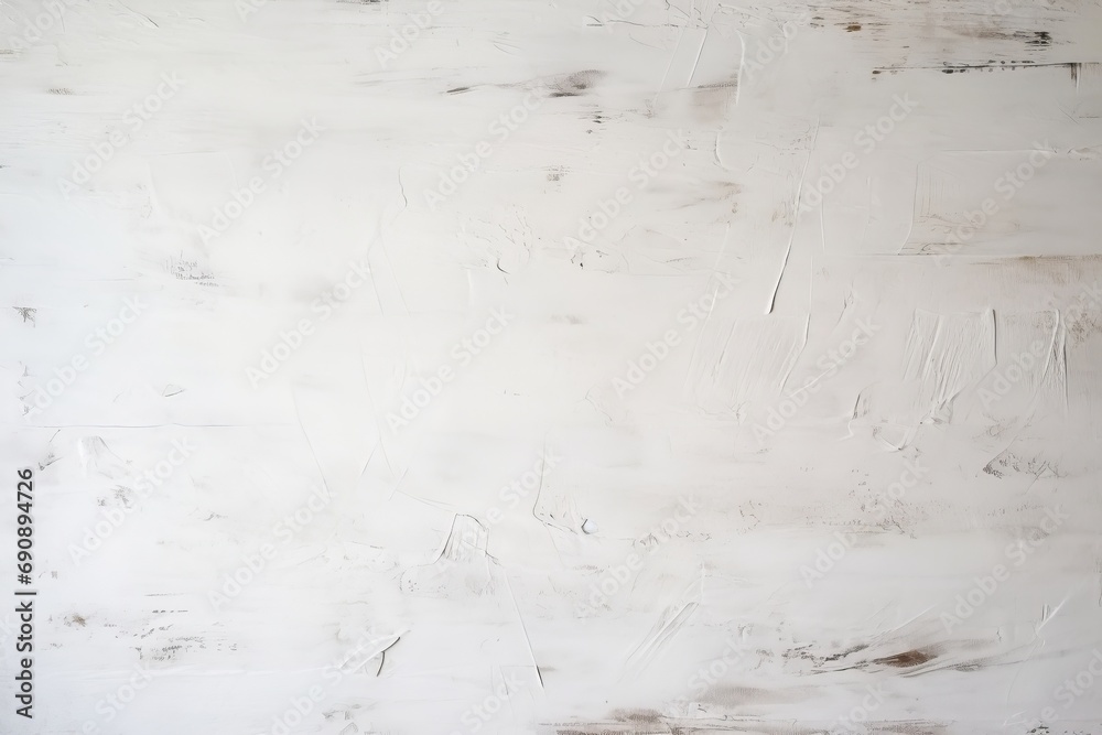 White whitewash wall background or texture, Generative AI 