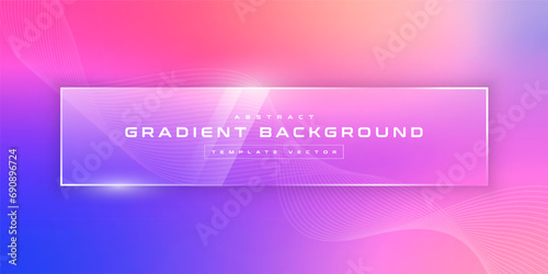 Abstract glass morphism colorful gradient background, futuristic wallpaper branding, business card, soft pastel color, geometric line dot tech, digital cyber ai technology presentation template vector