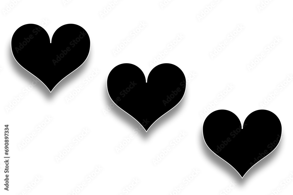 3 Blank heart photo frames template in a simple diagonal layout. Used as a printable photo collage or a mock up for album pictures or photographs of love, romantic or anniversary events. 3 Blank heart photo frames template in a simple diagonal layout. Used as a printable photo collage or a mock up for album pictures or photographs of love, romantic or anniversary events.