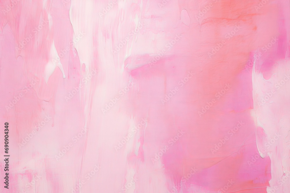 Fototapeta premium Abstract pink painting background, Generative AI