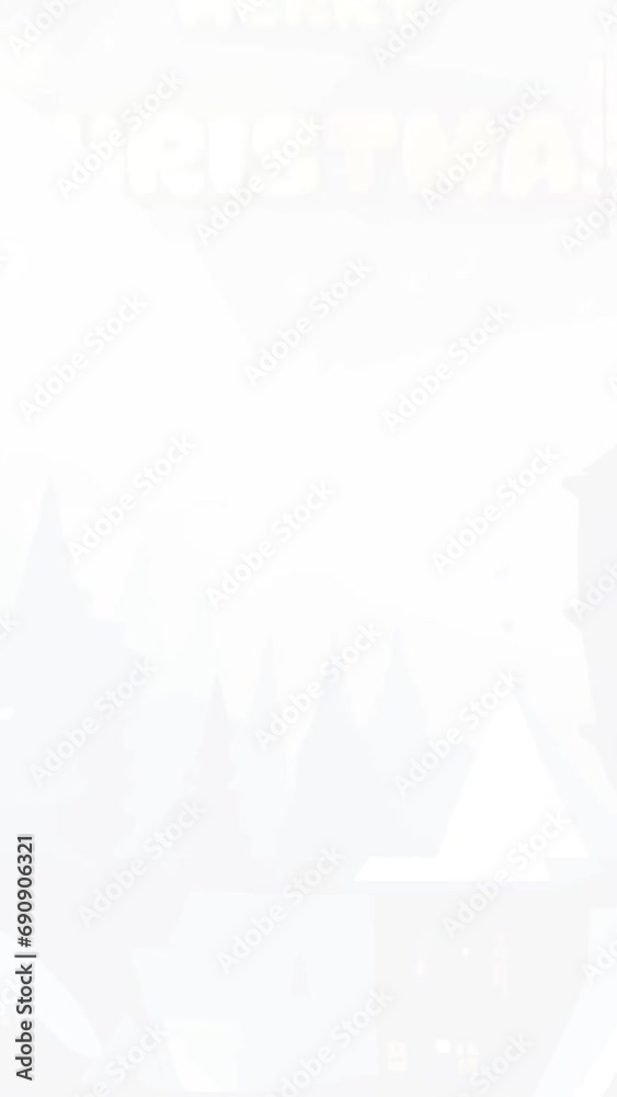 christmas greeting card for social media 