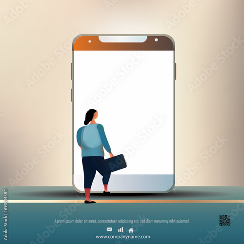 online, mobile payment, smartphones, and banking on a laptop. 
Electronic payments, local shops, stalls, and food trucks. 
Young women,  Isometric Contactless payment, transferring money, digital tech