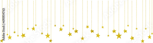 Big shooting stars illustration