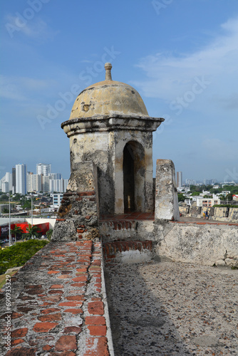 Festung San Felipe (Castillo San Felipe de Barajas) in Cartagena, Kolumbien