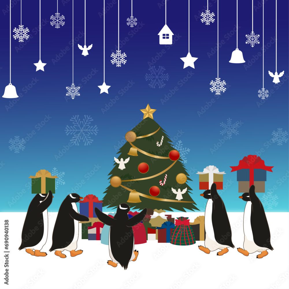 Obraz premium Preparing for Christmas. Christmas will soon come