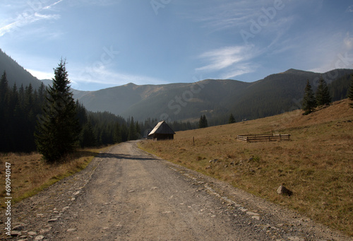 Polana Chochołowska w Tatrach Zachodnich
