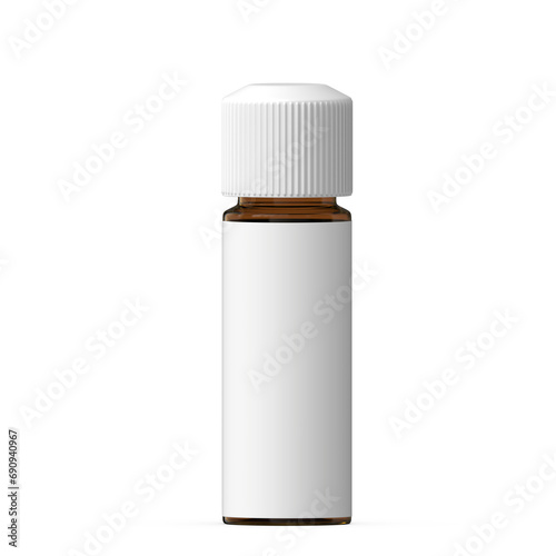 beauty and medical bottle 3d render image